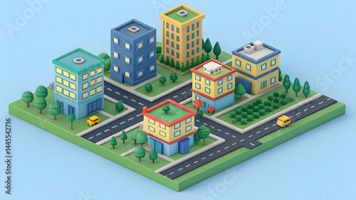 Voxel city