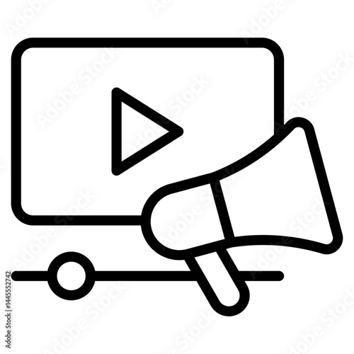 Video Marketing Icon