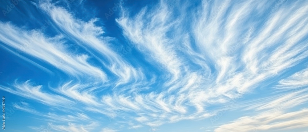 Obraz premium Cloudy blue sky background