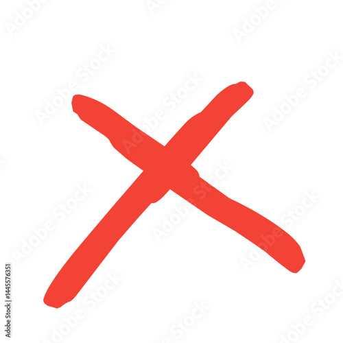 red check mark