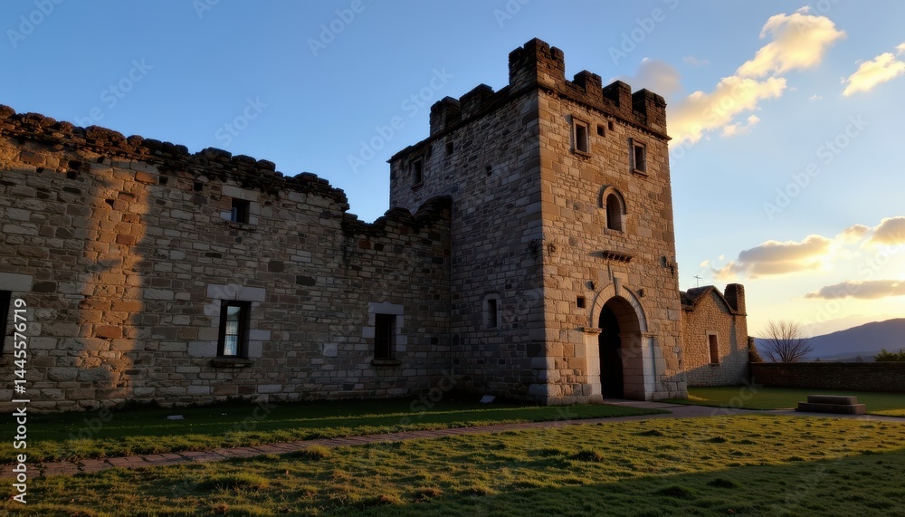 the long shadows cast by the setting sun onto the weathered walls of the ancient castle created a haunting and mysterious ambiance the long shadows cast by the setting sun onto the weathered walls of the ancient castle created a haunting and mysterious ambiance