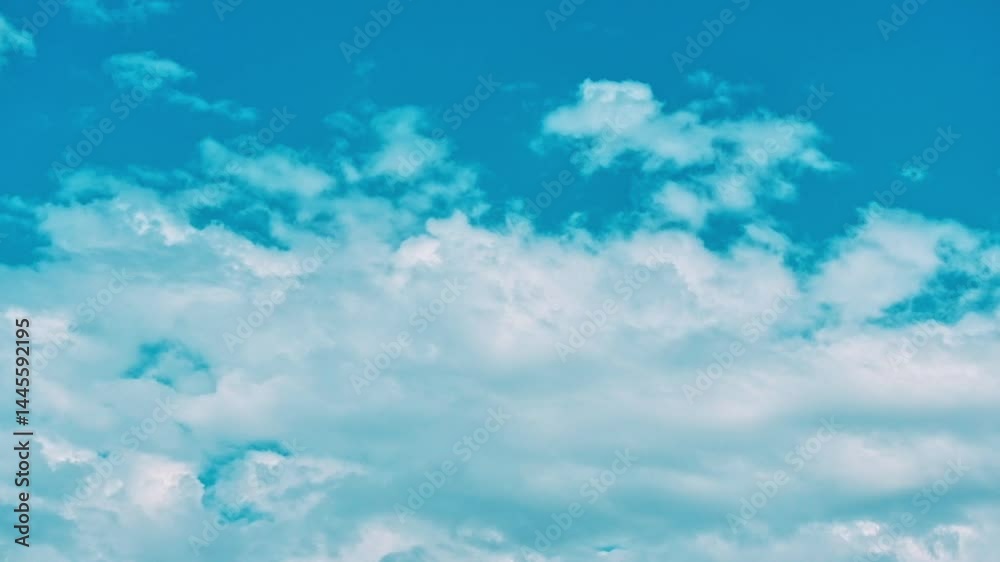 Time-lapse view of clouds - Flowing clouds in time-lapse view, 4k cloud and sky view