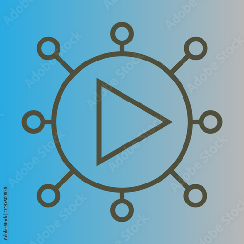 Streaming Service Icon Design