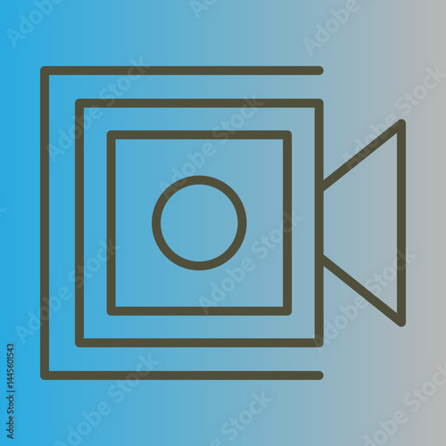 Camera Crew Icon Design