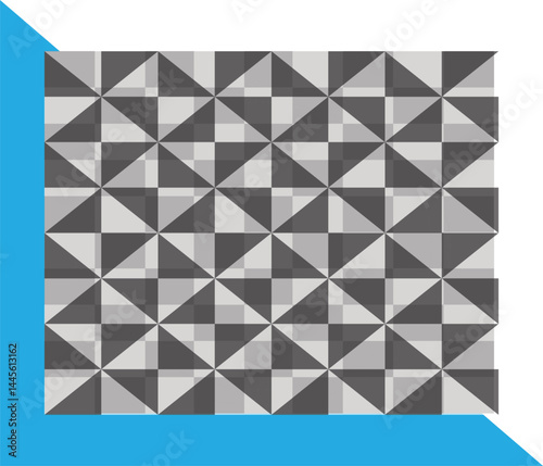 3D background pattern design layout.