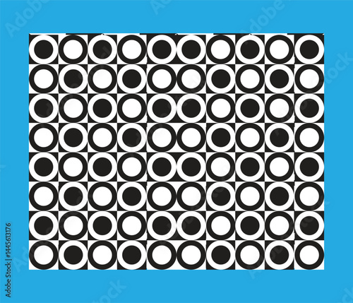 3D pattern design layout.