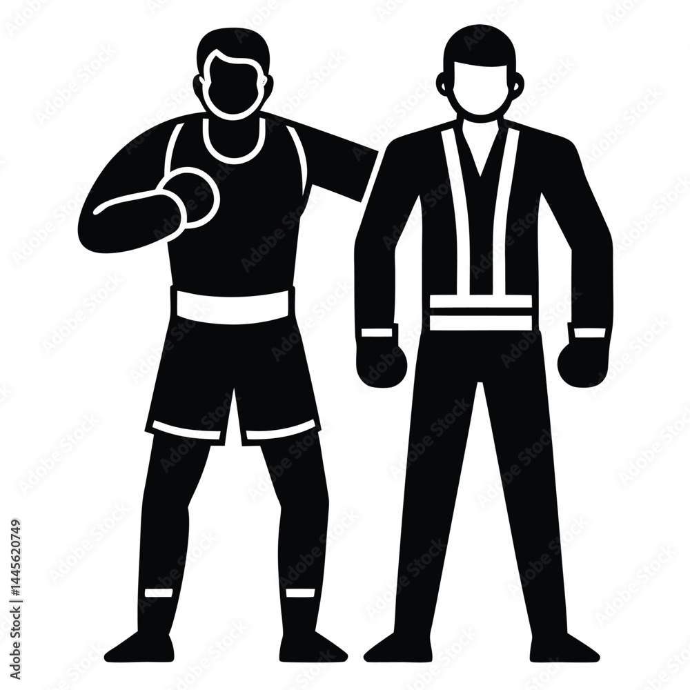 Boxer and Coach Teamwork in Boxing Boxer and Coach Teamwork in Boxing