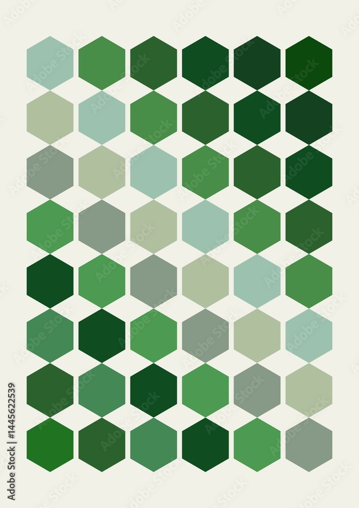 Fototapeta premium Seamless abstract geometric pattern background