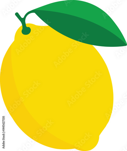 lemon vector illustration, lemon icon