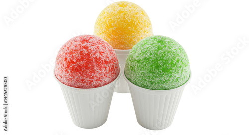 Cuadro en lienzo Isolated Shaved Ice