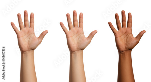 Isolated Hands