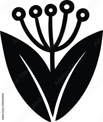 Vector illustration icon design set of a black crown of thorns isolated on white, a religious symbol