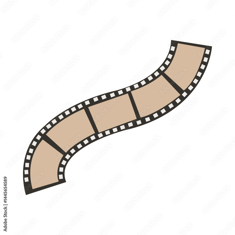 Fototapeta premium Movie Film Roll Decoration