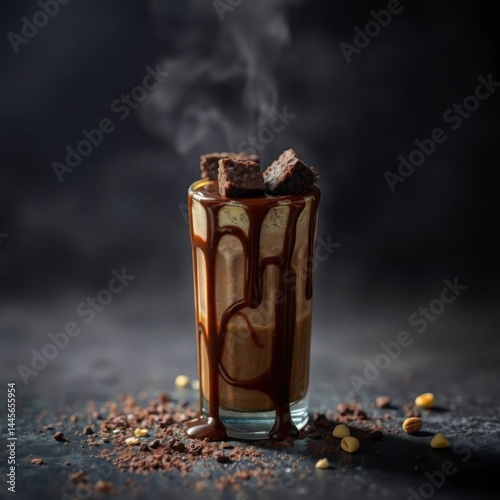 Chocolate Brownie Indulgence: A Steamy, Decadent Drink