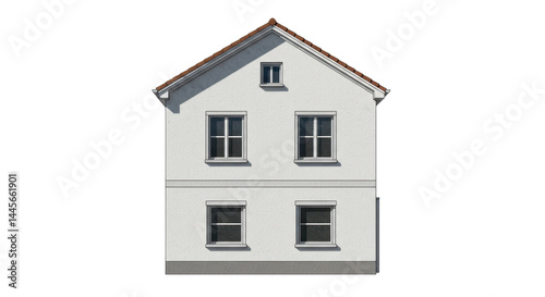 Isolated Two-Story House