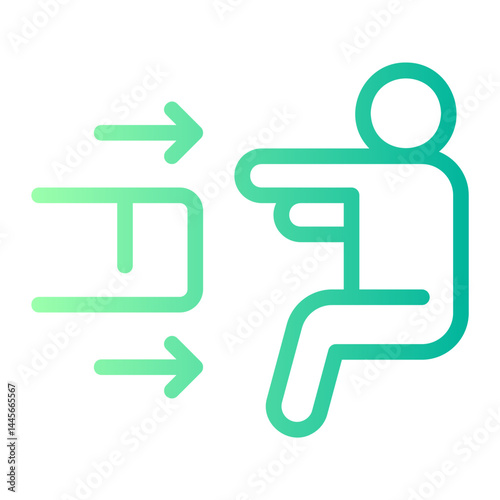 impact gradient icon