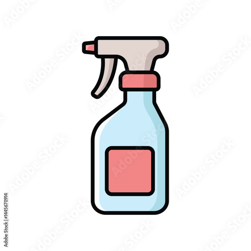 cleaning spray icon vector design template
