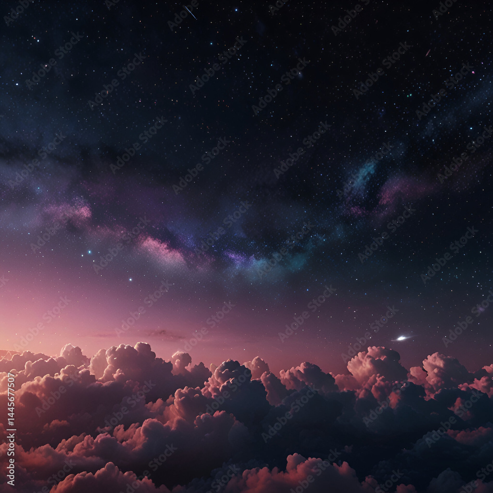 Fototapeta premium starry night sky