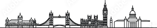london horizon silhouette