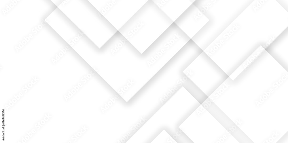 Modern geometrical dynamic and seamless abstract white and gray shadows background. seamless white geometric lines luxury shapes, vector background. computer geometric digital cards, flyer, poster.