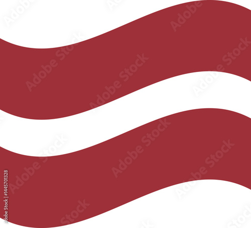 Free Download Latvia flag icon with white stripe - GFXLoad