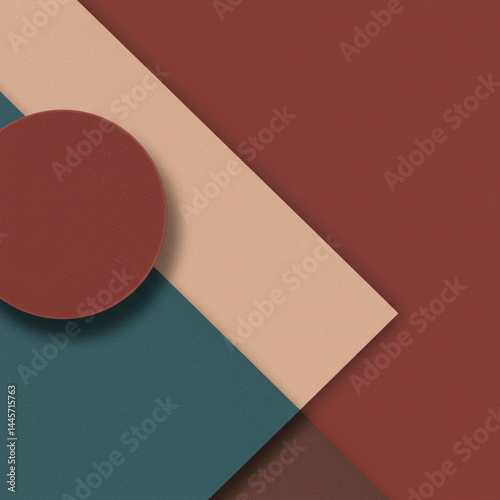 Geometric Elegance: Tactile Vector Composition with Rich Textures
