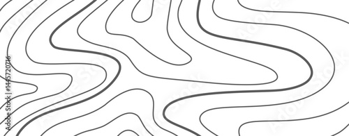 Abstract wavy lines background. Abstract wavy background. Wave background. Abstract topographic contour background. Topographic background.