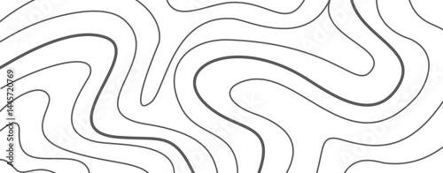 Abstract wavy lines background. Abstract wavy background. Wave background. Abstract topographic contour background. Topographic background.