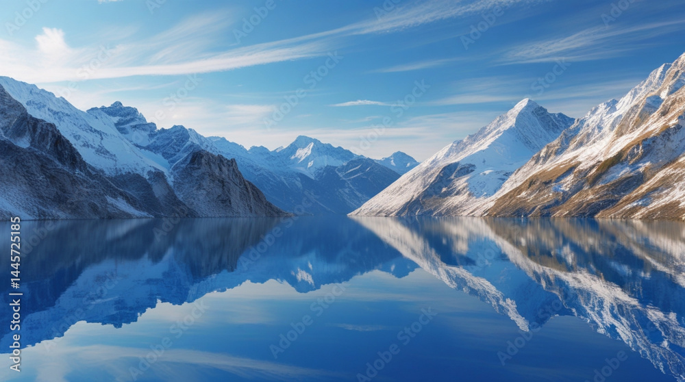 Obraz premium mountain landscape with lake