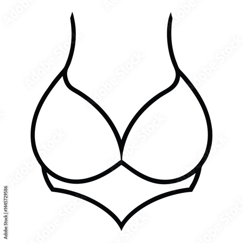  bra vector illustration