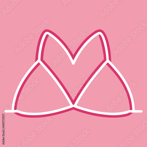  bra vector illustration
