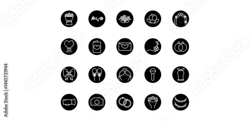 wedding icon pack