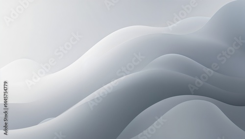 Slight gradients in white and soft gray to add depth while keeping a clean aesthetic—ideal for UI, app design, or presentations.