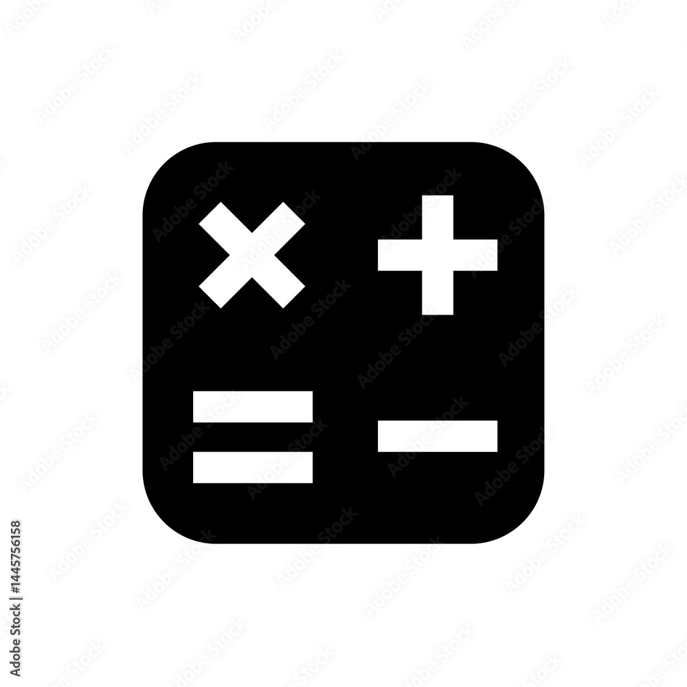 Obraz premium calculator symbol