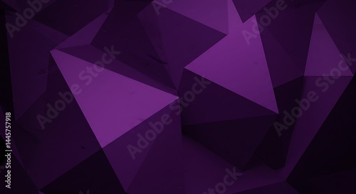Amethyst Facets AI Generated