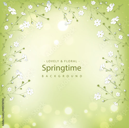 Vector illustration of defocused background.
