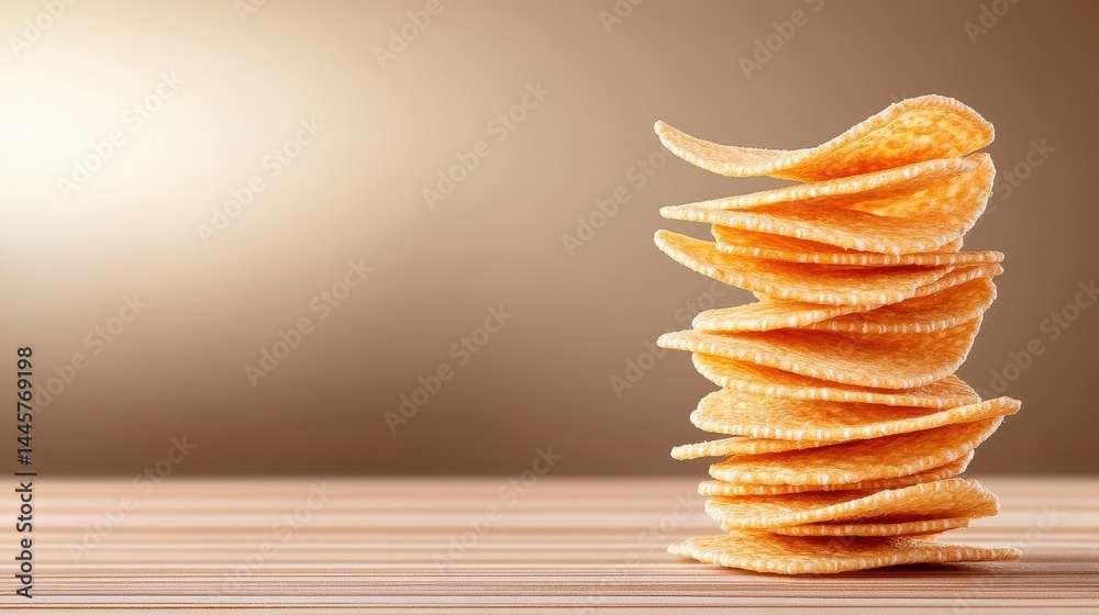 A close-up of shredded wheat cereal pieces stacked neatly on a wooden surface, highlighting the delicate texture.