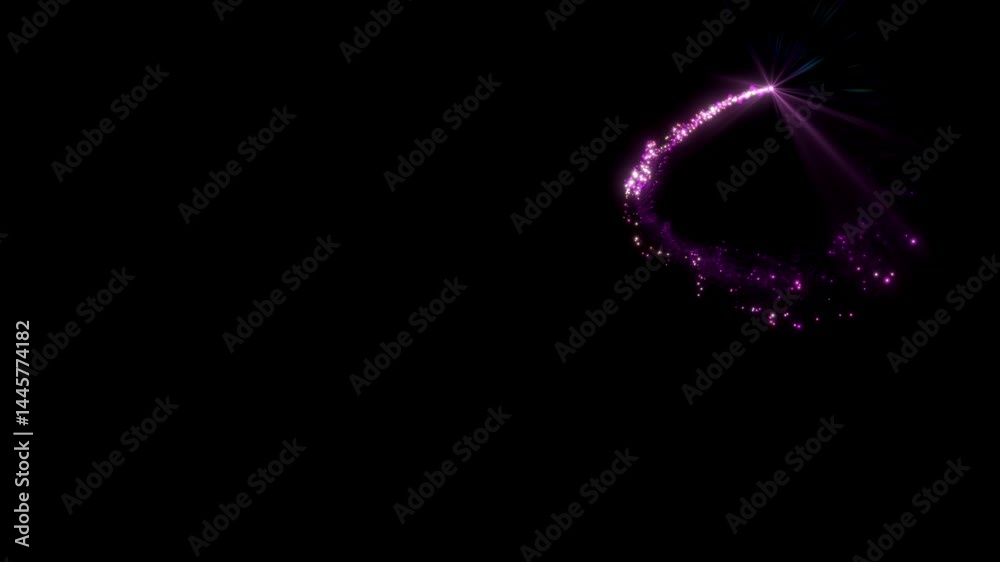 4K resolution Optical Lens flare effect on black background. 4K resolution Optical Lens flare effect on black background.