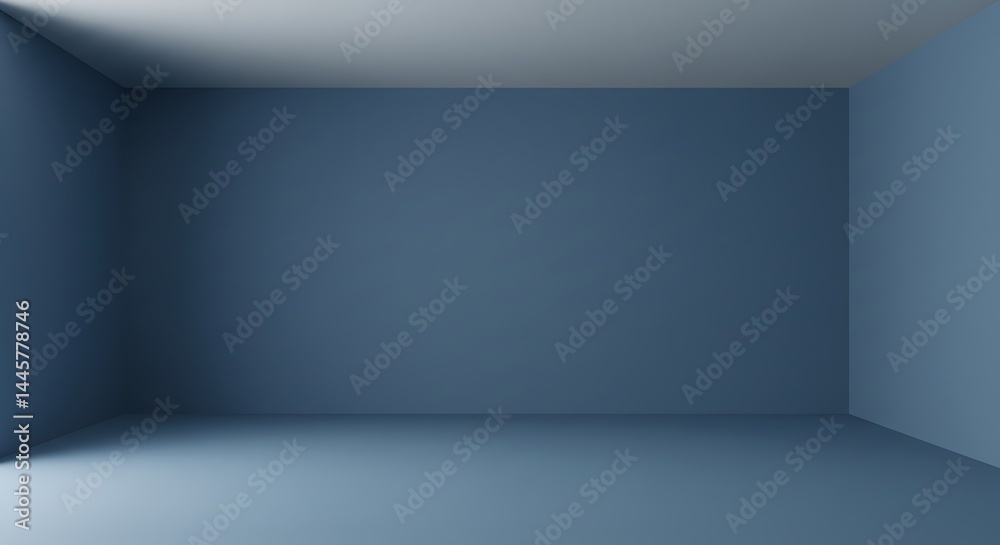 Silent Serenity in Blue AI Generated Silent Serenity in Blue AI Generated