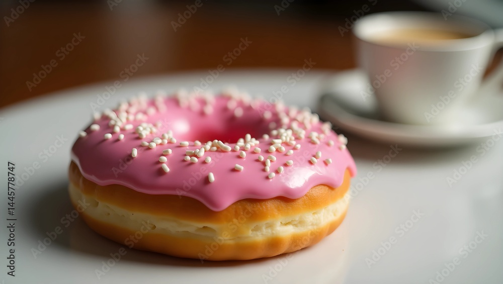 Donut / doughnut with chocolate frosting and sprinkles flat icon for food apps and websites
Donut / doughnut with chocolate frosting and sprinkles flat icon for food apps and websites