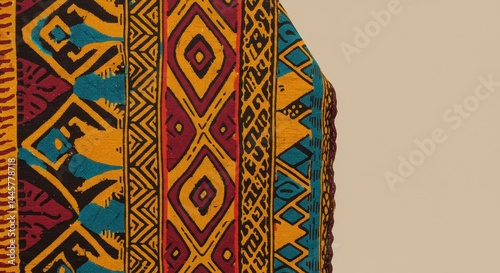 barkcloth uganda background ,bright color, ultra sharp detailed