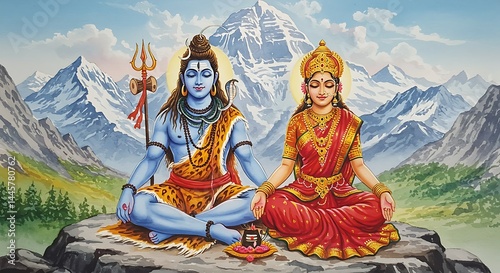 Himalayan Harmony AI Generated