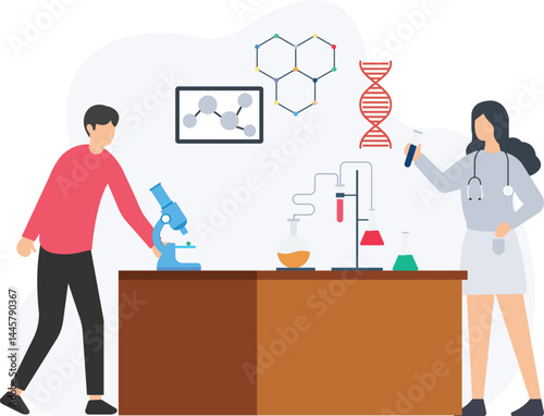Experiment team or research group, project collaboration or data testing, team analysis or collaborative research, hypothesis testing or experimental design, team coordination or project management