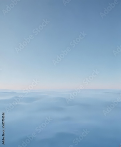 Soft pastel blue abstract sky gradient, smooth tranquil texture, scene, cloudless, image