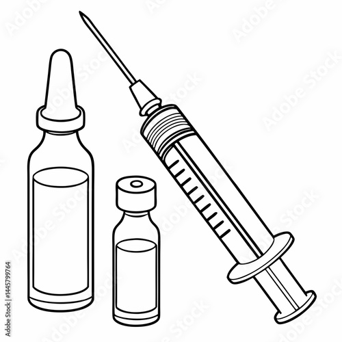 syringe and needle