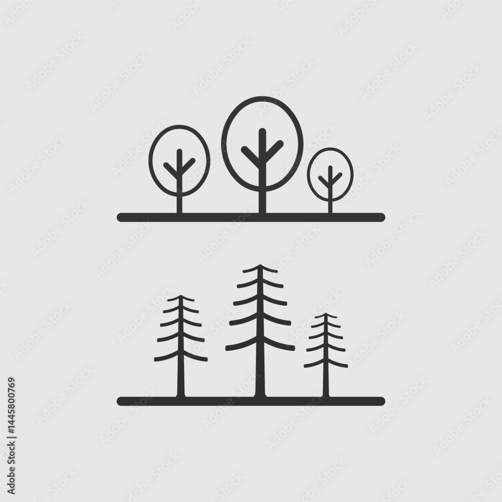 Fototapeta premium Natural Leaf Logo for Eco Lifestyle and Organic Farming Sustainable Branding in Modern Minimal Style
