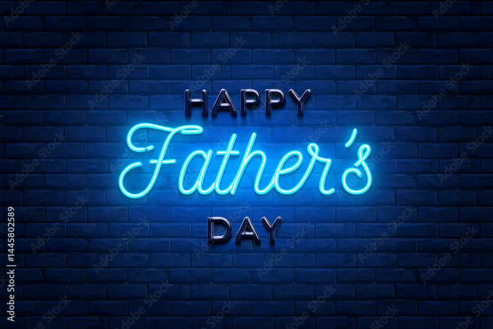 Fototapeta premium happy fathers day 