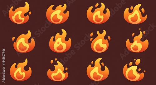 Ember's Dance AI Generated