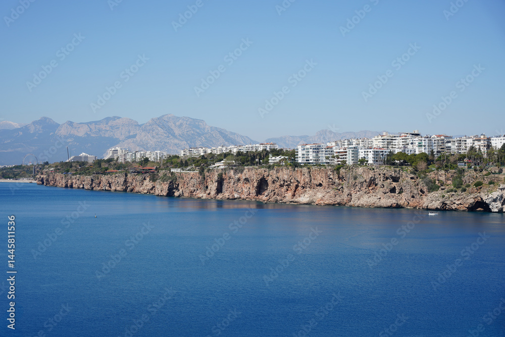 Fototapeta premium General View of Antalya in Turkiye