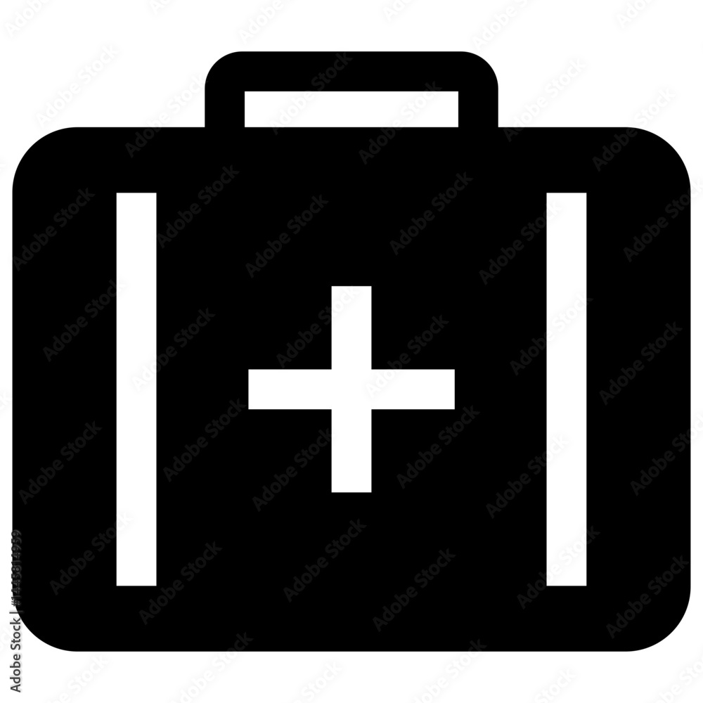 Obraz premium Aid Box Icon